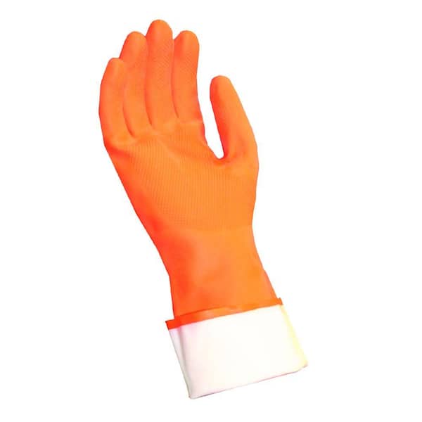 FIRM GRIP Latex Stripping and Refinishing Gloves, Medium