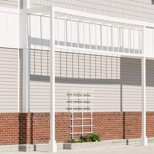3/4 in. x 1-1/2 in. x 8 ft. White PVC Trim (15-Pack)