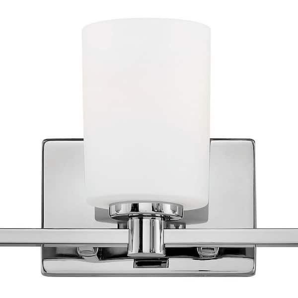 HINKLEY - Karlie 35.5 in. 5 Light Chrome Vanity Light