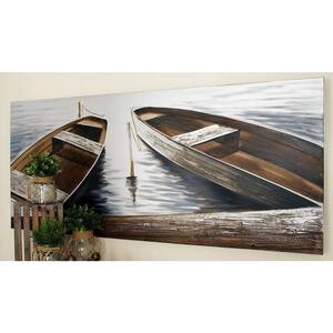 1- Panel Sail Boat Wall Art 32 in. x 71 in.