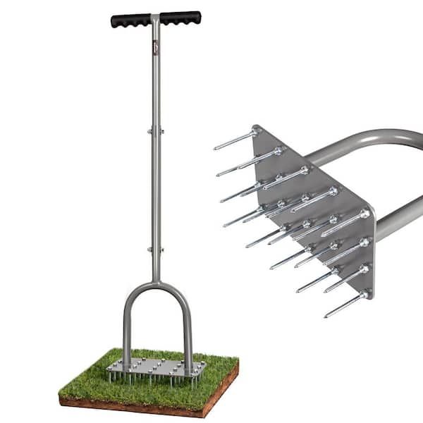 4-Row Tine Lawn Aerator