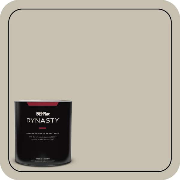 BEHR DYNASTY 1 qt. #PPU8-17 Fortress Stone Matte Interior Stain-Blocking Paint & Primer