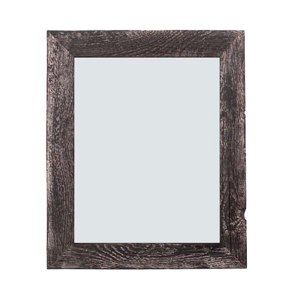 HomeRoots Josephine 13 in. x 19 in. Smoky Black Picture Frame