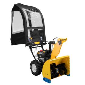 Universal Snow Cab Attachment for Most Two and Three Stage Snow Blowers