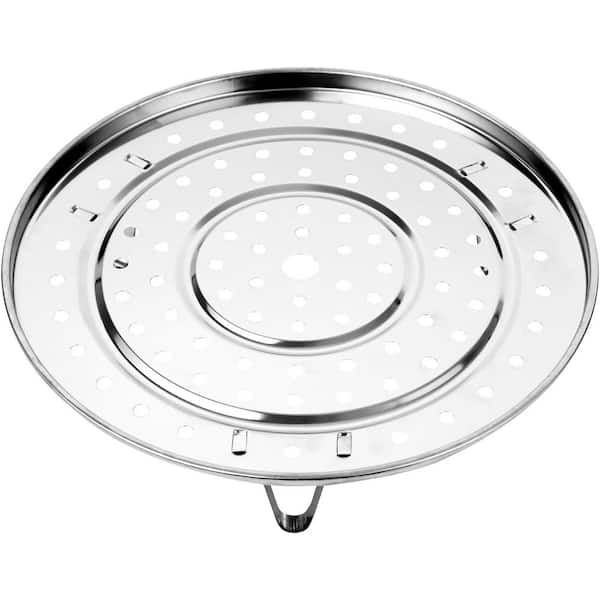 Stainless Steel Removable Leg Steamer Basket Efficient Steam Distribution Multipurpose Rack for Pots Set