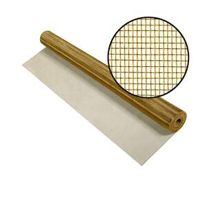 36 in. x 25 ft. Brite Bronze Screen