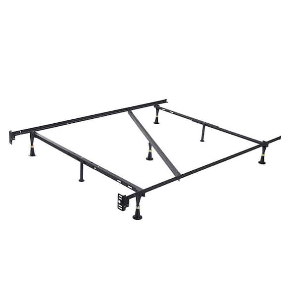 Kings Brand Metal Adjustable Bed Frame Center Support System Twin/Full/Queen 