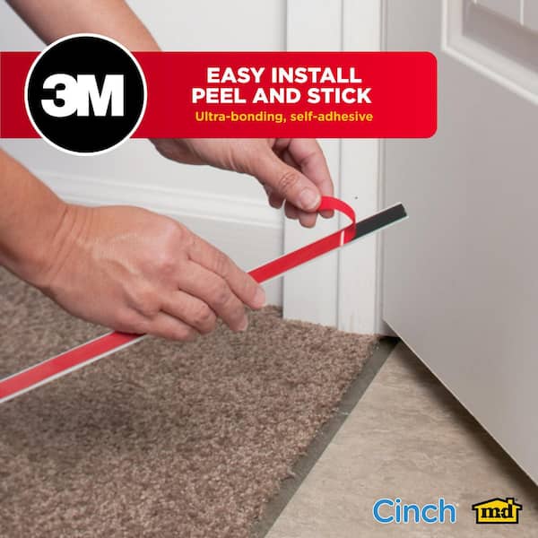 Cinch Cinch Warm Gray 1.875 in. x 36 in. Aluminum Reducer with