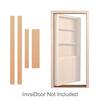 InvisiDoor Cherry Inswing Jam/Threshold Accessory for 32 in. or 36 in. Bookcase IDJAM36ISCH