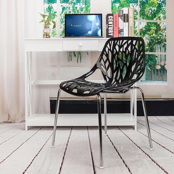 black nest chair