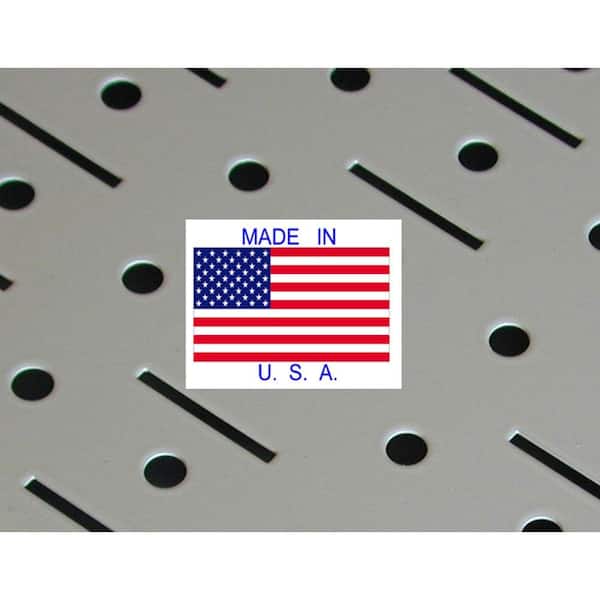 2 Pack Beige Metal Pegboard by Wall Control 
