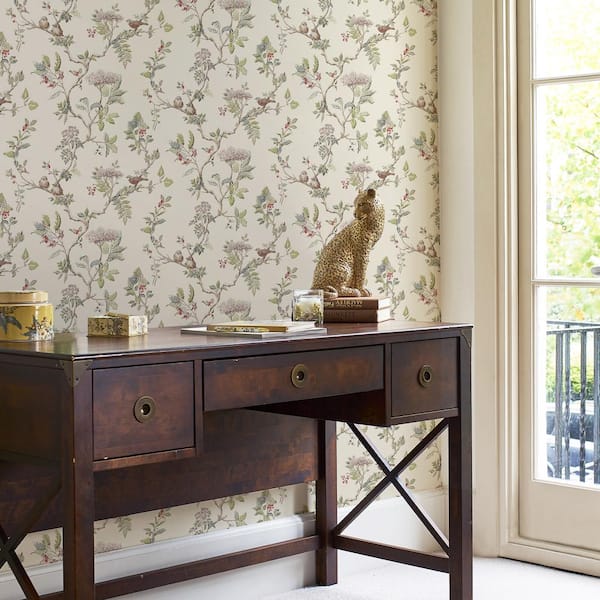 Elderwood Natural Unpasted Removable Wallpaper Sample