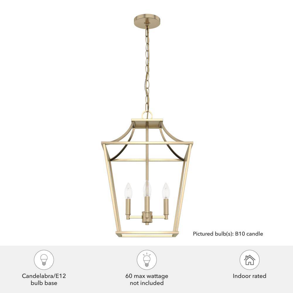 Alturas Gold Empire Shape Aluminum Pendant Lamp