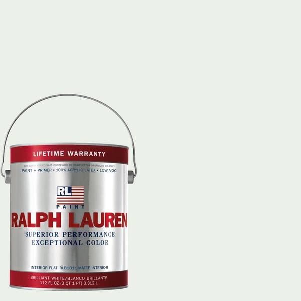 Ralph Lauren 1-gal. Picket Fence White Flat Interior Paint