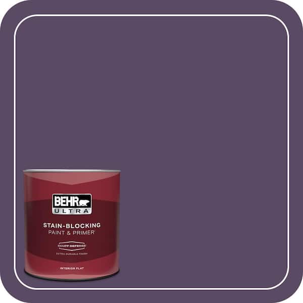 BEHR ULTRA 1 qt. #M570-7 Paparazzi Extra Durable Flat Interior Paint & Primer