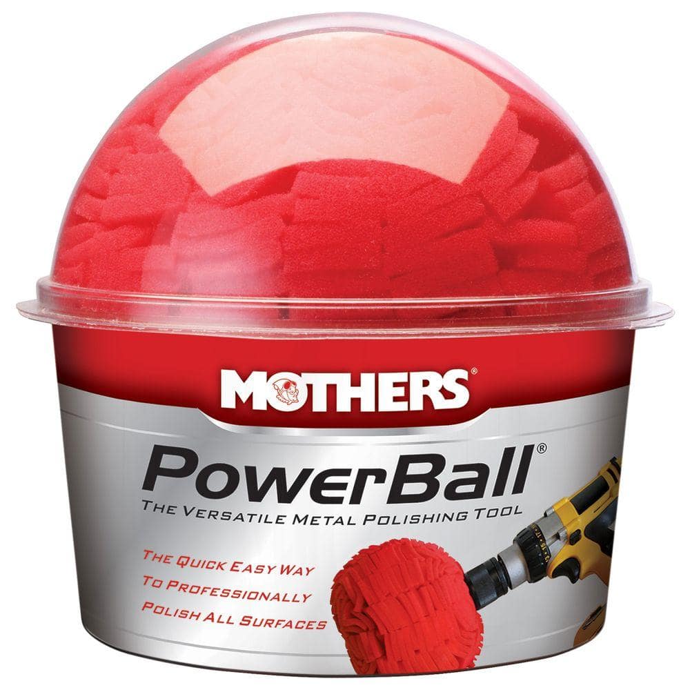 MOTHERS PowerBall Polishing Head for Power Drill 5140 - The Home Depot