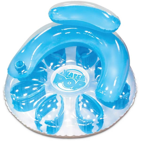 Poolmaster Blue Water Pop Circular Swimming Pool Float