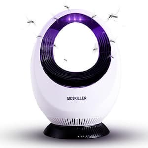 Indoor/Outdoor 110-Volt Mosquito Killer Lawn Insect Control Trap with LED Light Trap Pest Control Lamp Fly Bug Zapper