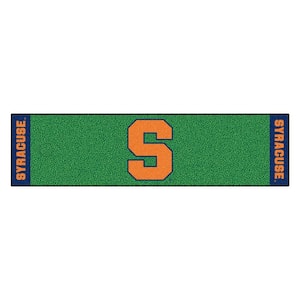 NCAA Syracuse University 1 ft. 6 in. x 6 ft. Indoor 1-Hole Golf Practice Putting Green