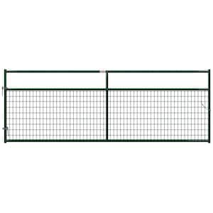 12 ft. x 1-5/8 in. Dia In-Ground Wire Filled Gate