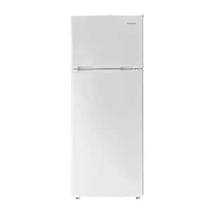21.5 in. 7.5 cu. ft. Top Freezer Refrigerator in White