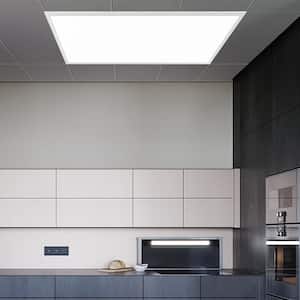 LED Panel Light 47.8in. x 23.7in. 6000 Lumens Integrated LED Panel Light Cool White 3500/4000/5000K for Home Office