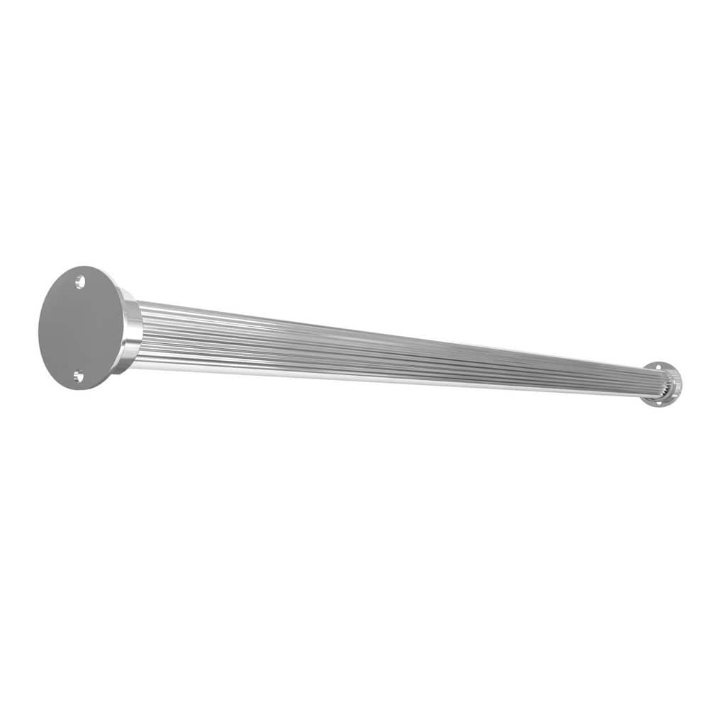 34.5 in. Chrome Round Clothes Hanging Closet Rod price history on PriceWatchPro