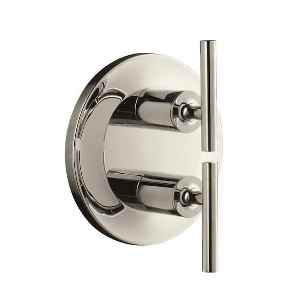 KOHLER Purist 2-Handle Valve Trim Kit in Vibrant Polished Nickel (Valve Not Included)