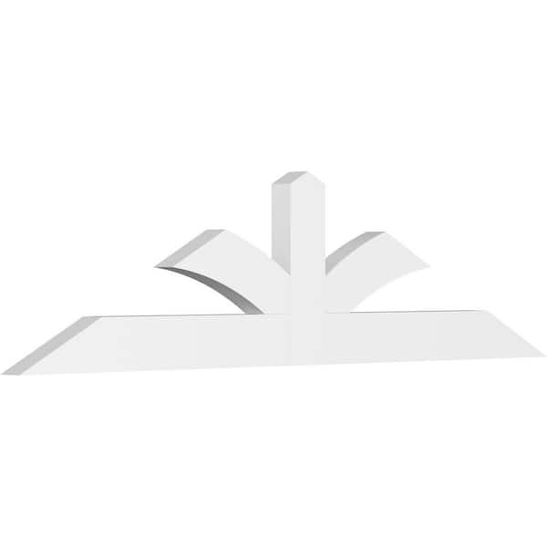 Ekena Millwork Richland 60 in. W x 15 in. H x 2 in. D Signature Polyurethane Bracket
