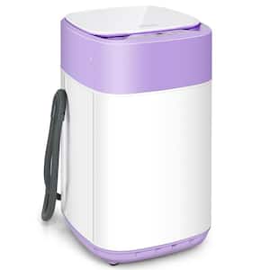 1 cu. ft. High Efficiency Full-Automatic Portable Top Load Washer with Child Lock in Purple-UL Certified