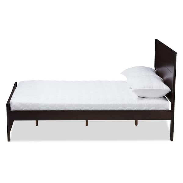Catalina Espresso Brown Full Platform Bed