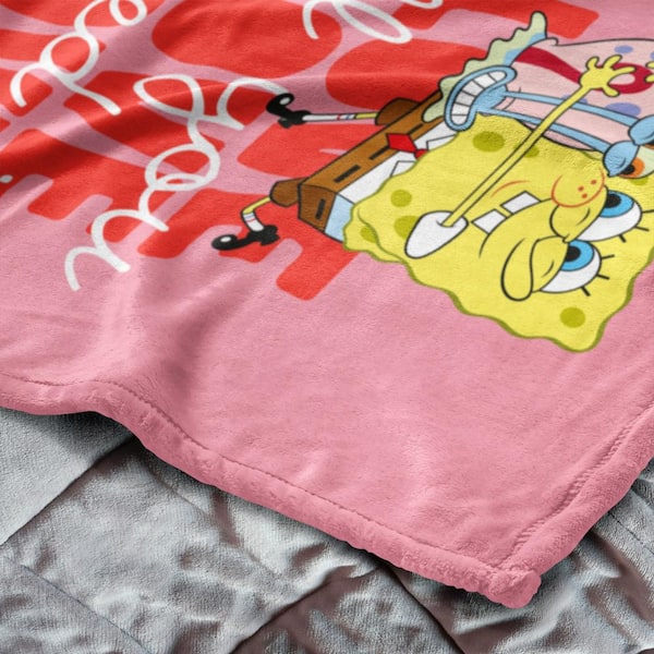 Spongebob Adult Comfy Silk Touch Throw Blanket