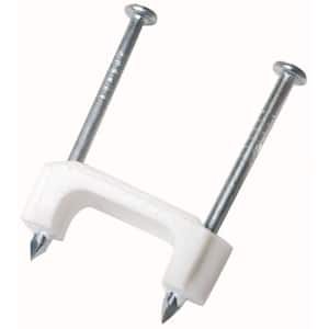 Gardner Bender 3/4 in. White Plastic Staples for Non-Metallic 