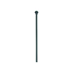 3/8 in. O.D. x 12 in. Copper Toilet Riser with Heavy Duty Rubber Nosepiece in Oil Rubbed Bronze