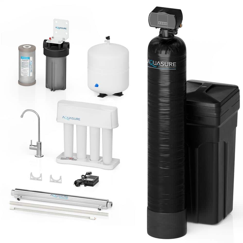 Signature Series 32,000 Grain Water Softener with 8 GPM Quantum UV Steriliz
