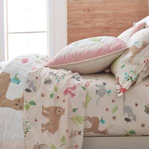 Company Kids Woodland Organic Cotton Percale Comforter Set