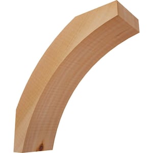 3 1/2''W x 10''D x 10''H Thorton Smooth Knee Brace, Western Red Cedar