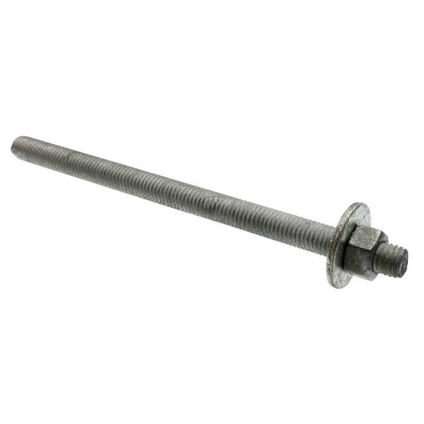 Simpson Strong-Tie RFB 1/2 in. x 8 in. Hot-Dip Galvanized Retrofit Bolt