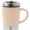 Mr. Coffee Travertine 16 oz. Assorted Stoneware and Stainless Steel Travel  Mug with Lid (Set of 3) 985116919M - The Home Depot