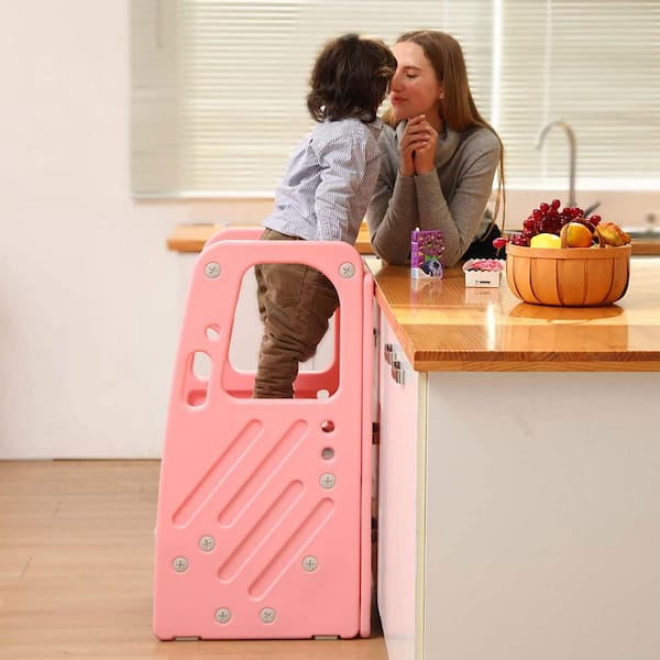 SDADI 2.88 ft. Reach Children's Plastic Learning Stool with