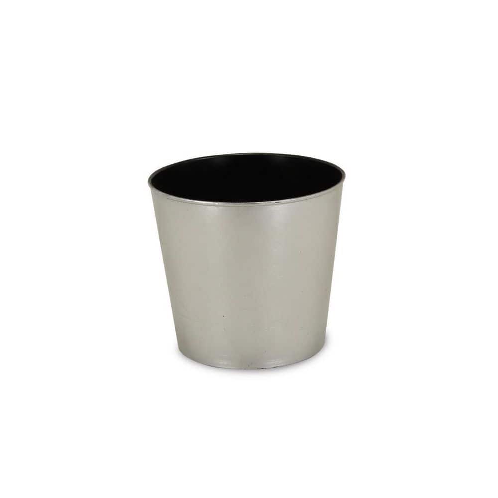 9 in. x 8 in. Silver Indoor/Outdoor Plastic Decorative Pots price history on PriceWatchPro