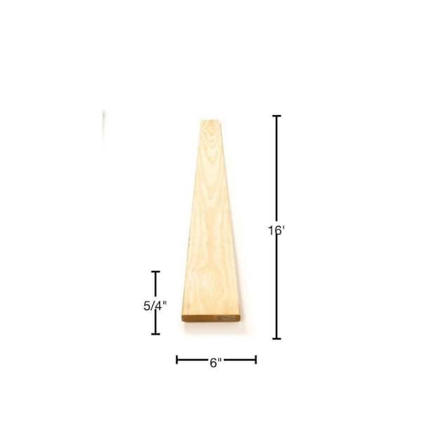 WeatherShield - 5/4 in. x 6 in. x 16 ft. Standard Ground Contact Pressure-Treated Southern Yellow Pine Decking Board