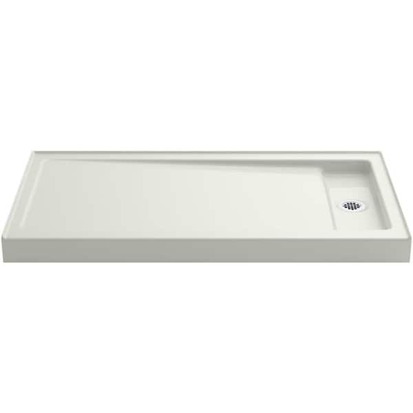 KOHLER Bellwether 60 in. x 32 in. Single Threshold Shower Base in Dune