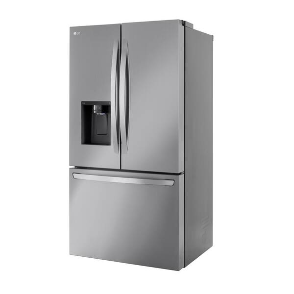 LG 29 cu. ft. SMART Standard Depth MAX French Door Refrigerator with Full  Convert Drawer in PrintProof Stainless Steel LF29H8330S - The Home Depot