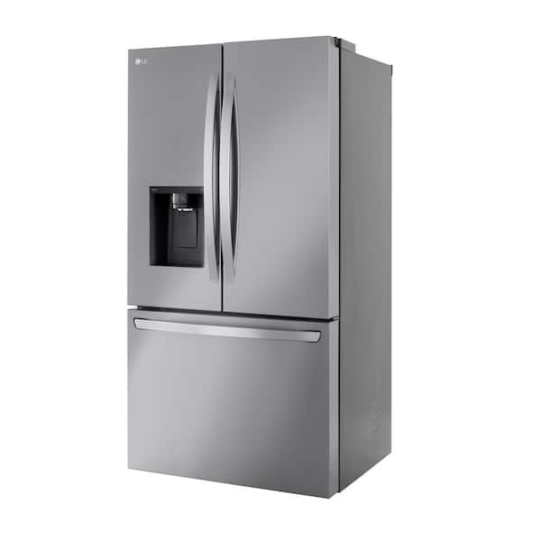 https://images.thdstatic.com/productImages/52c1e256-2f7b-4070-918f-e8c4a6a4f24d/svn/print-proof-stainless-steel-lg-french-door-refrigerators-lrfxs3106s-40_600.jpg