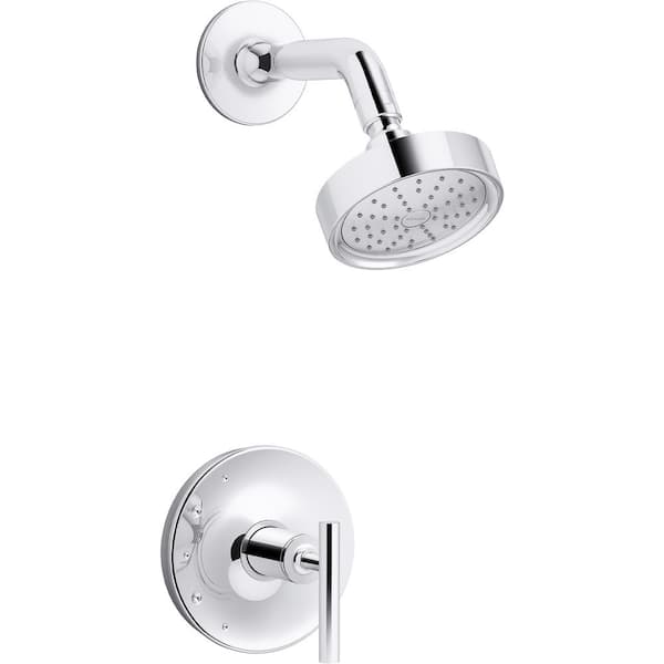 Kohler Components Pressure Balanced Shower System with Shower Head, Hand  Shower, Valve Trim, and Shower Arm