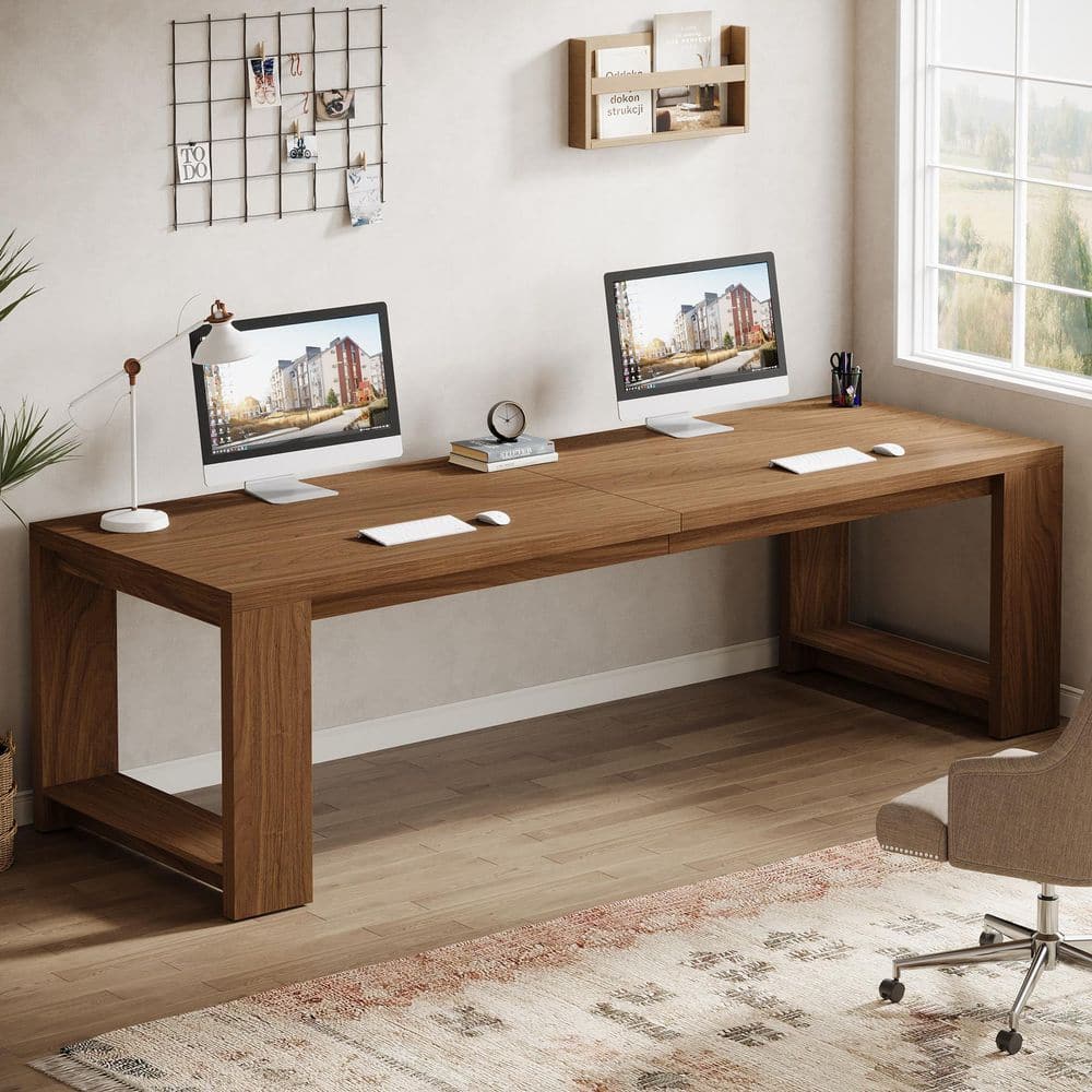 TRIBESIGNS WAY TO ORIGIN Halseey 86.6 in. Long Double Rectangular
