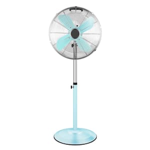 BLACK+DECKER B & D, 18, 3 Speed, Stand Alone Floor Fan, Adjustable Height  With Remote in Black BFSR18B - The Home Depot