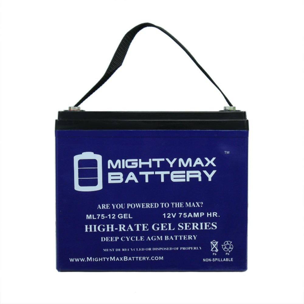 Mighty Max 12V 55Ah SLA Battery – Replacement For MK M22NF SLD G – Alarm, Scooter, UPS