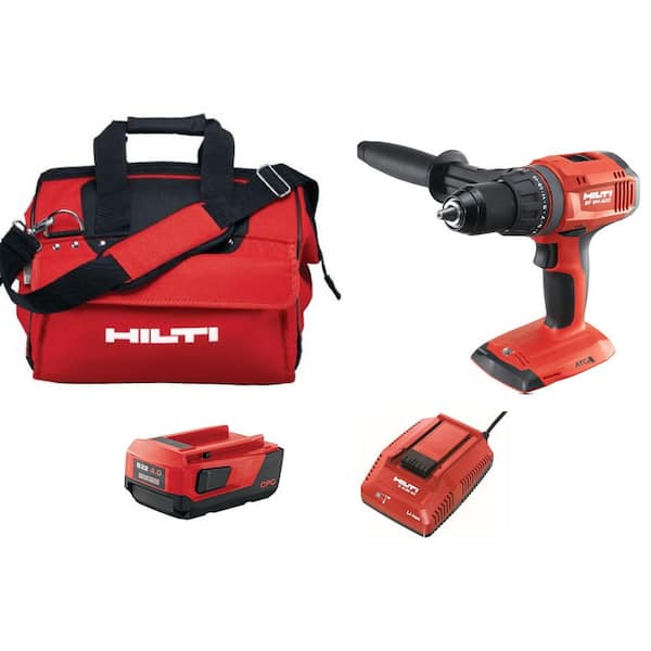 22V Lithium-Ion 1/2 in. Cordless Brushless Hammer Drill Driver SF 6H Kit with Battery, Charger and Bag